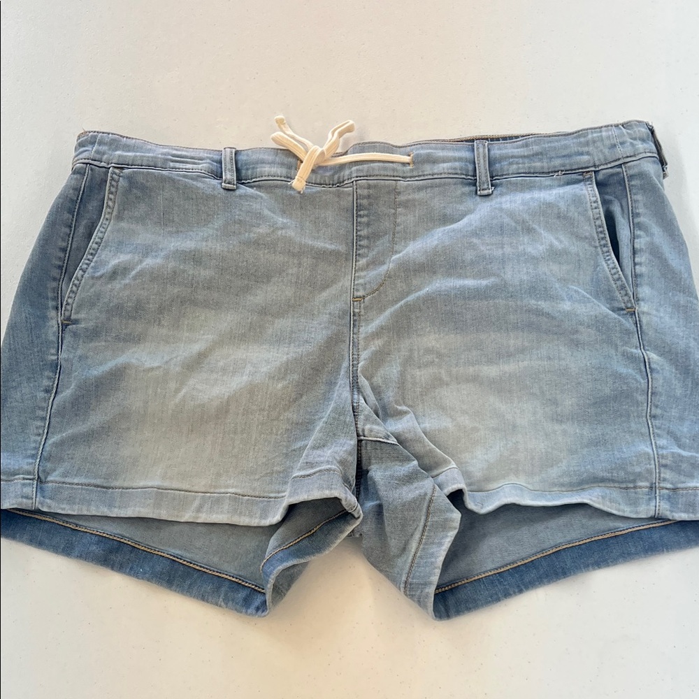 Torrid Blue Denim Shorts Size 2 (18/20W)